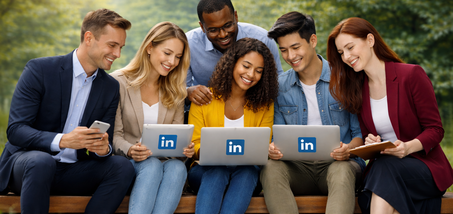 Mixed Business Linkedin personalisation